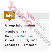 Yahoo Groups - HobbyDance